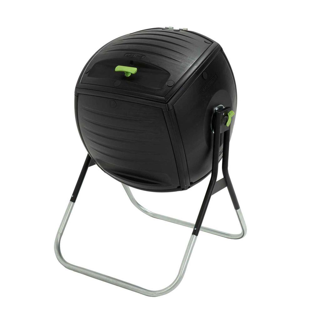 Lifetime 50 Gal. Compost Tumbler60076 The Home Depot