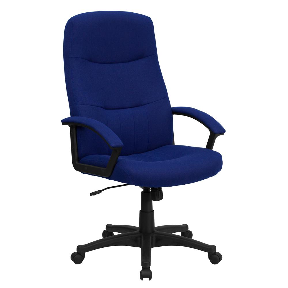 Flash Furniture High Back Navy Blue Fabric Executive Swivel Office Flash Furniture High Back Navy Blue Fabric Executive Swivel Office Chair