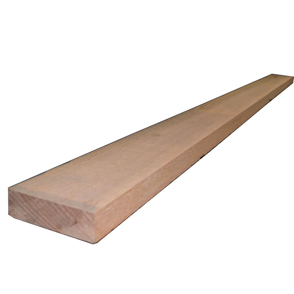 2 In X 6 In X 8 Ft Rough Green Western Red Cedar Lumber 545308 The