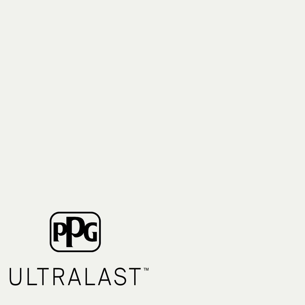 PPG UltraLast 1 gal. PPG10011 Delicate White Eggshell PPG UltraLast 1 gal. PPG10011 Delicate White Eggshell