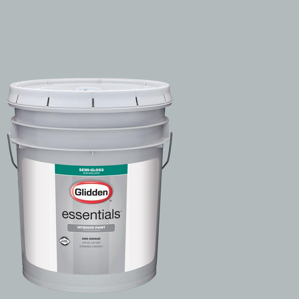 Glidden Essentials 5 gal. HDGCN24 Canadian Sky Blue SemiGloss