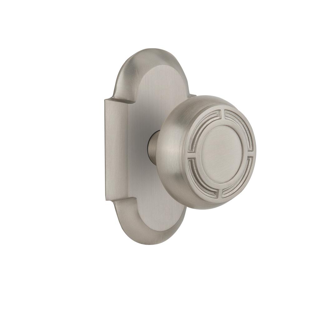 Delaney Italian Collection Santo Satin Nickel Hall/Closet Door Knob