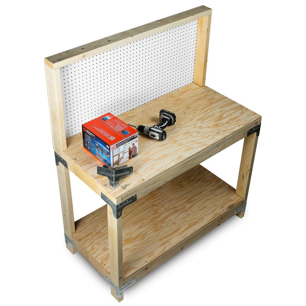 Home Garden Wbsk Workbench And Shelving Unit Hardware Kit Wall