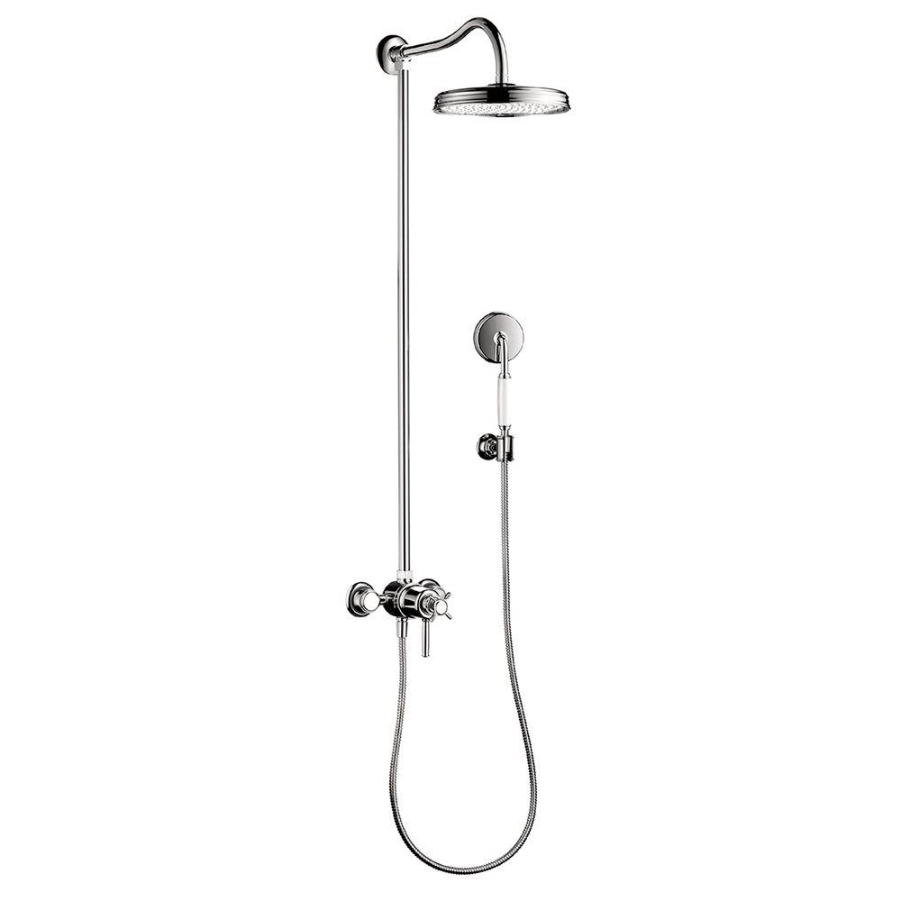 Hansgrohe Montreux 1Spray Handshower and Showerhead Combo Kit in