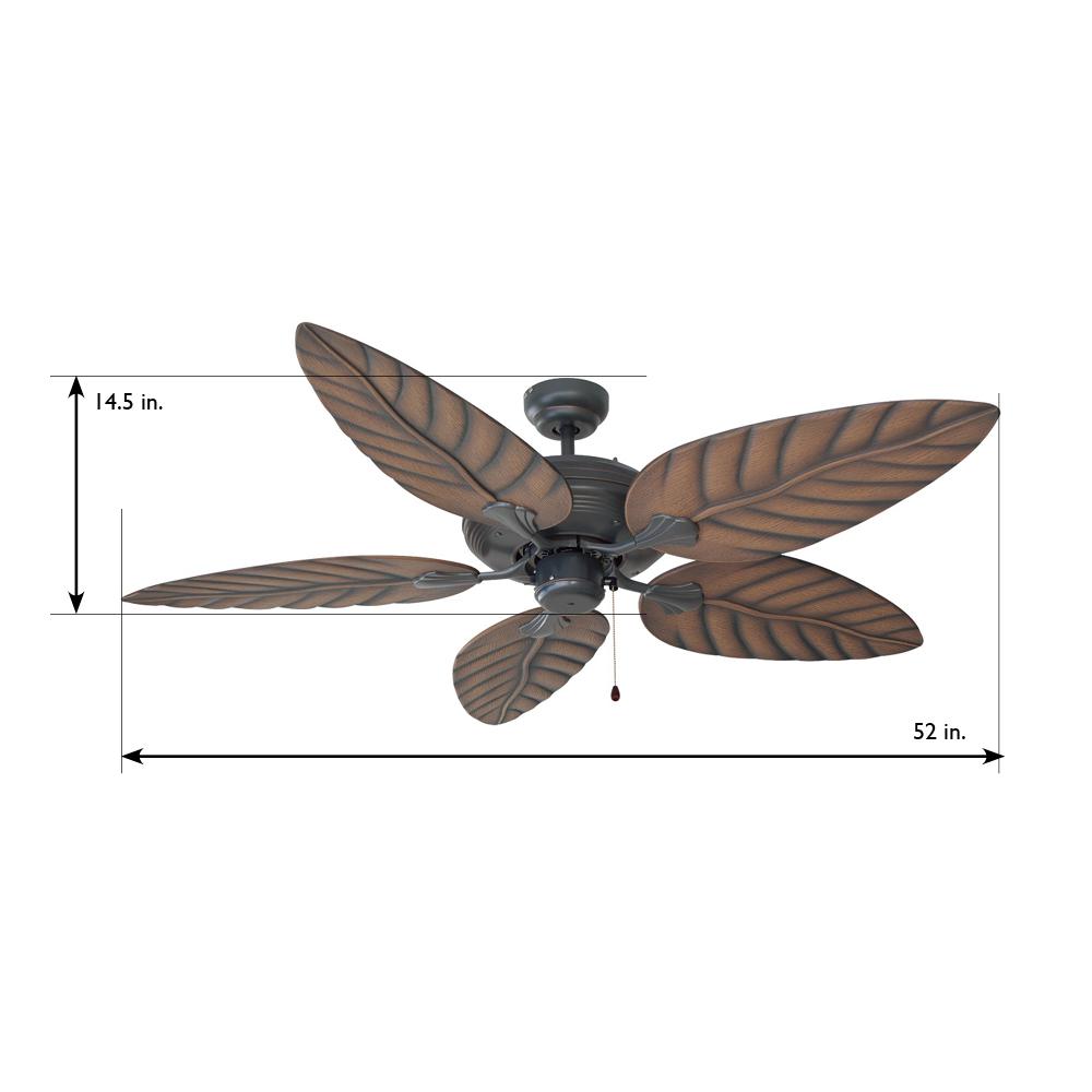 Design House Martinique 52 In Indoor Outdoor Oil Rubbed Bronze Design House Martinique 52 In Indoor