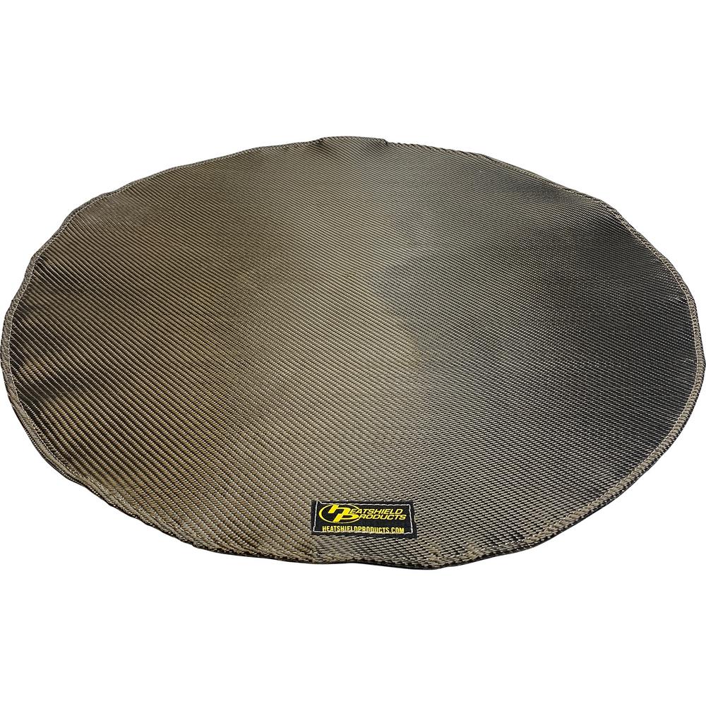Heatshield Products Deck Armor Fire Pit And Deck Heat Shield Round 24 In Dia Withstands 1200 F Constant Fps002 The Home Depot