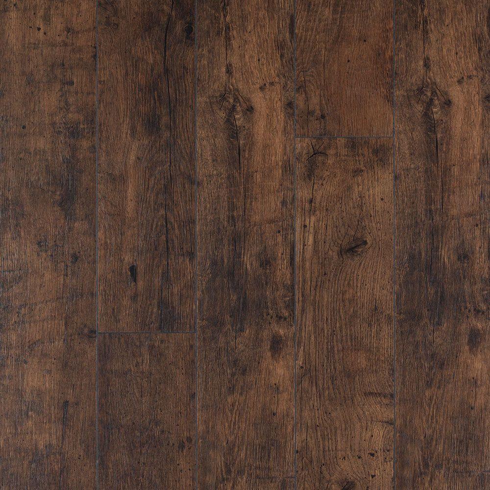 Xp Rustic Espresso Oak 10 Mm Thick X 6 1 8 In Wide X 54 11 32 In Length Laminate Flooring 20 86 Sq Ft Case