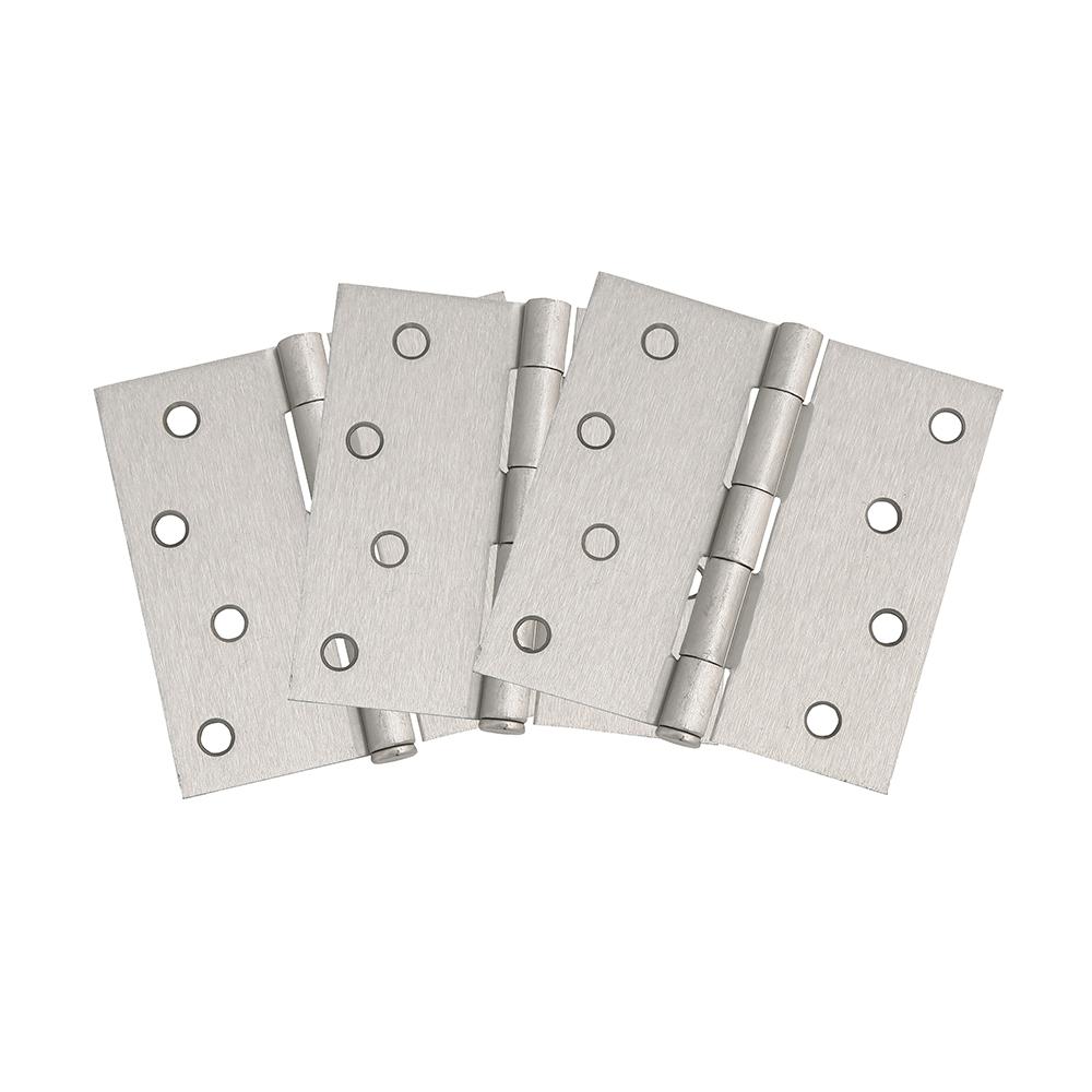 Satin Nickel Door Hinge Value Pack 