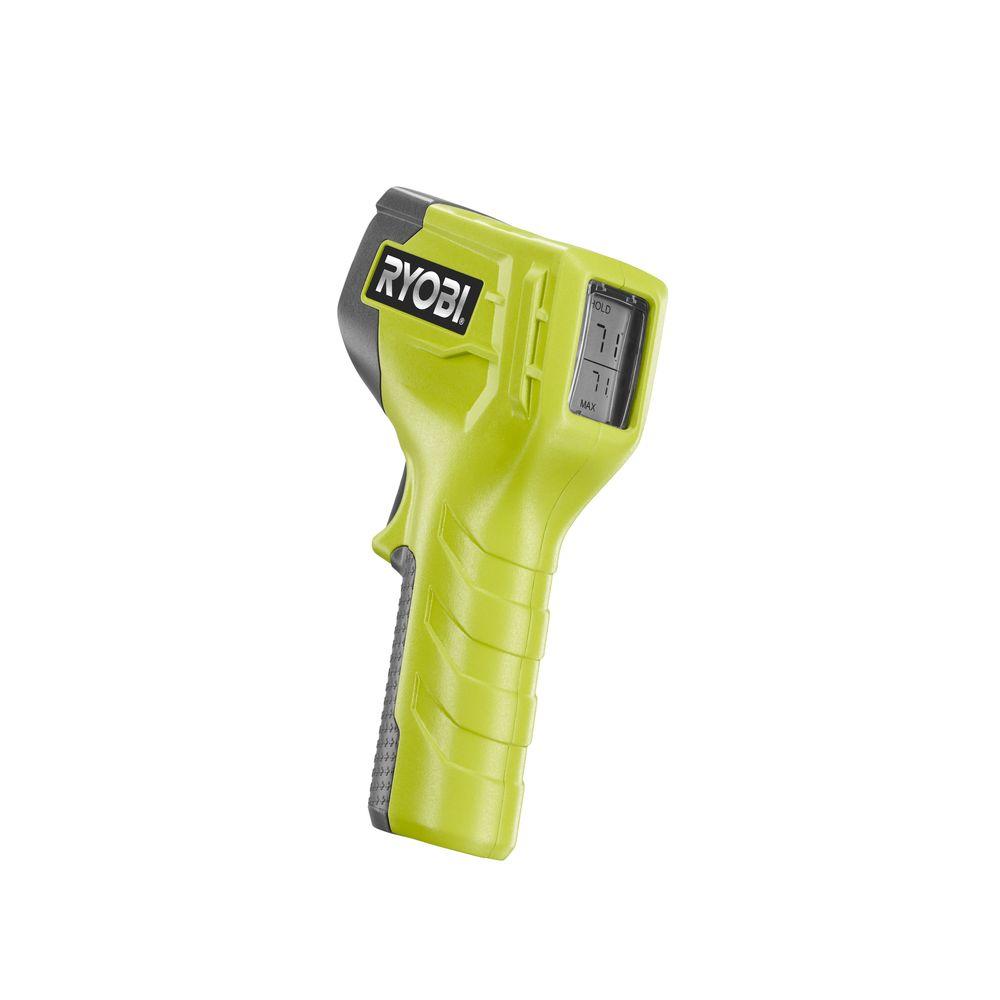 an infrared thermometer