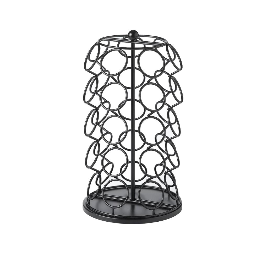 Nifty Solutions 7 In W X 13 In H Black Steel Storage Carousel