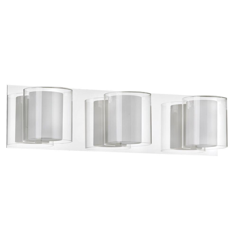Filament Design Catherine 3 Light Polished Chrome Bath Vanity