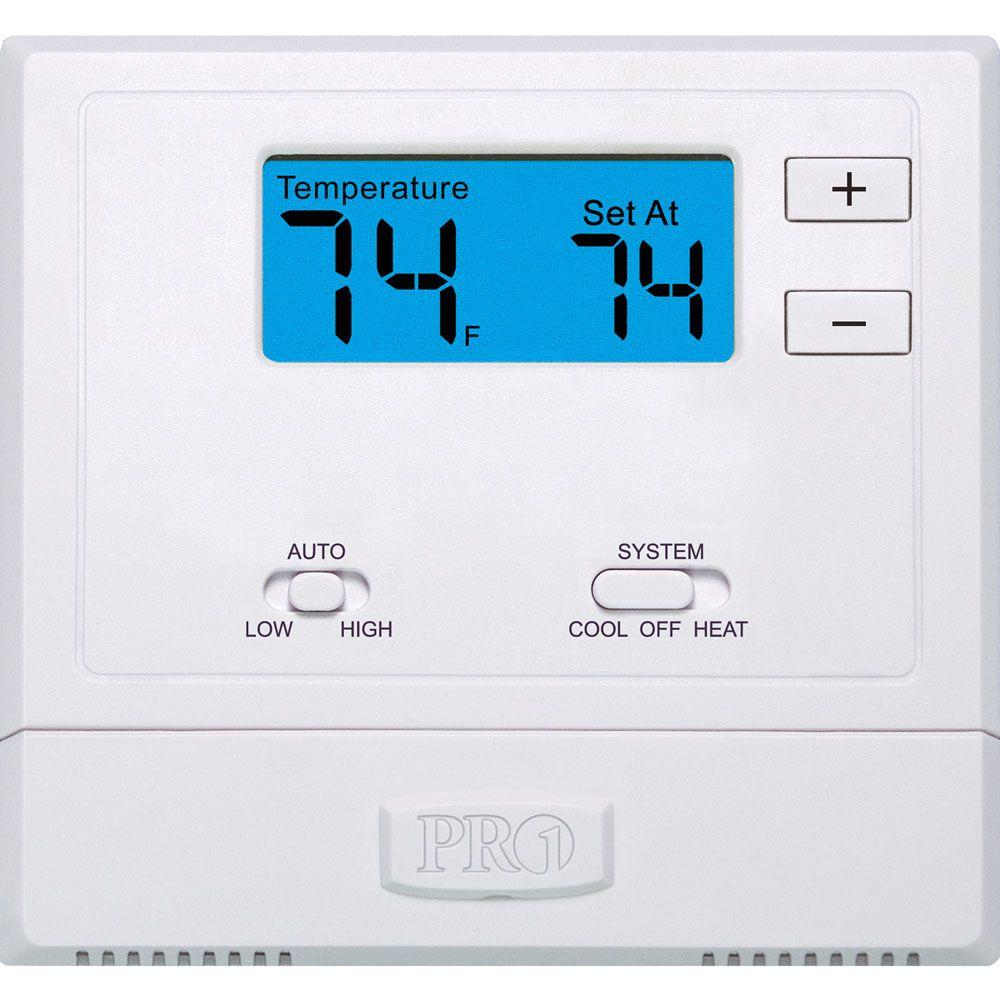 LG Electronics PTAC Wireless Digital Wall Programmable ThermostatPYRCUCC1HB The Home Depot