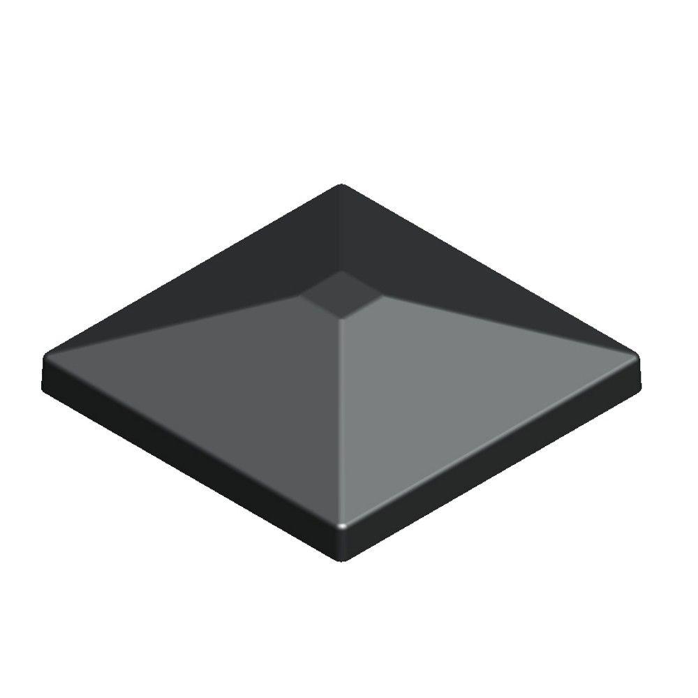 Black Post Caps Decking The Home Depot