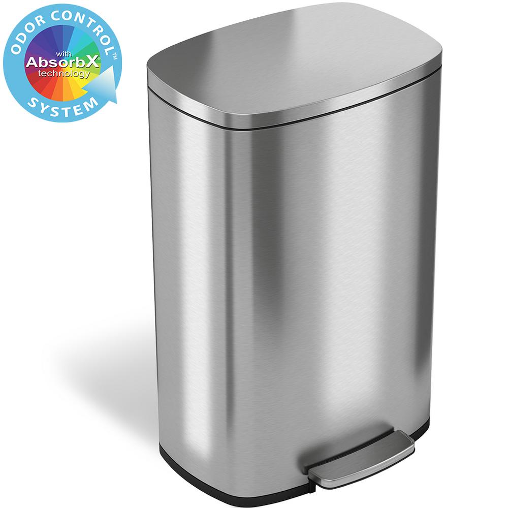 Simplehuman Gallon Stainless Steel Rectangular Kitchen Step Trash Can For Sale Online Ebay