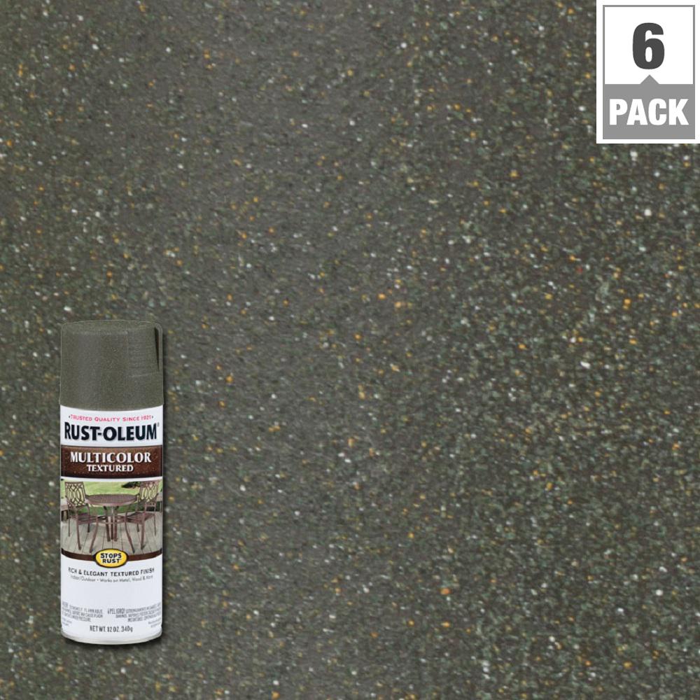 Textured Spray Paint The Home Depot 12 Oz Multicolor Textured Deep Forest Protective Spray Paint