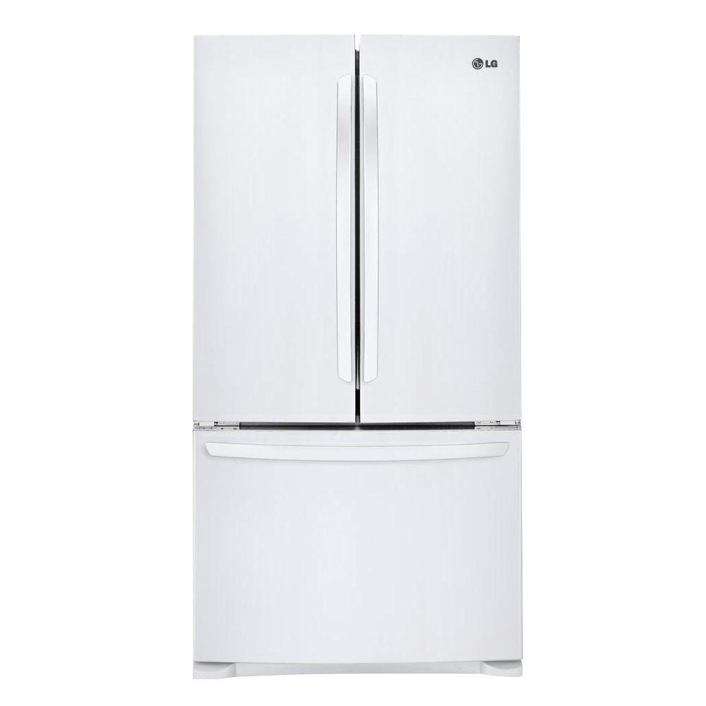 LG Electronics 28 cu. ft. French Door Refrigerator in Smooth White