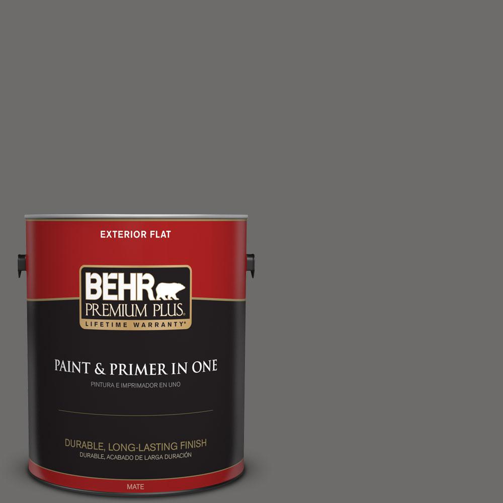 BEHR MARQUEE 1gal. 780F6 Dark Granite Flat Exterior Paint445301