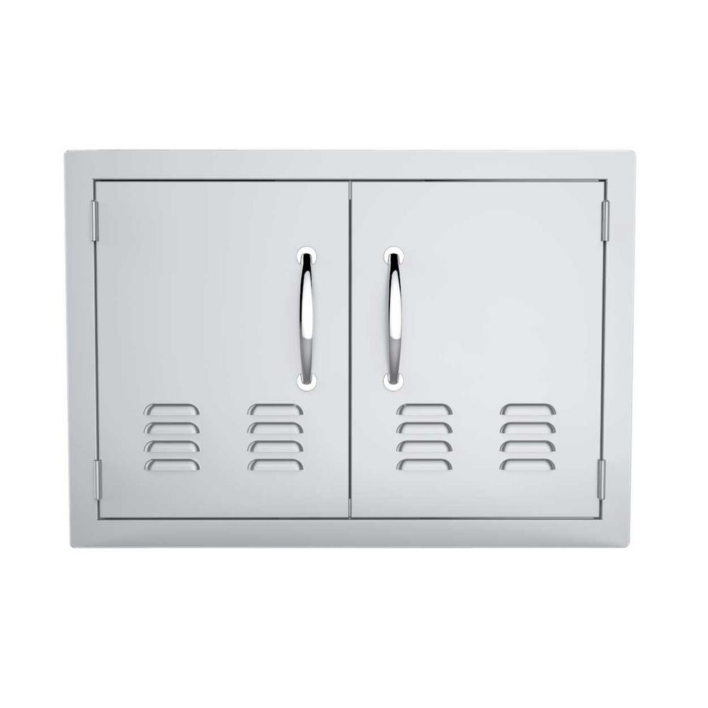 Sunstone Clic Series 30 In 304 Stainless Steel Access Door With 304 Stainless Steel Access Door With Vents