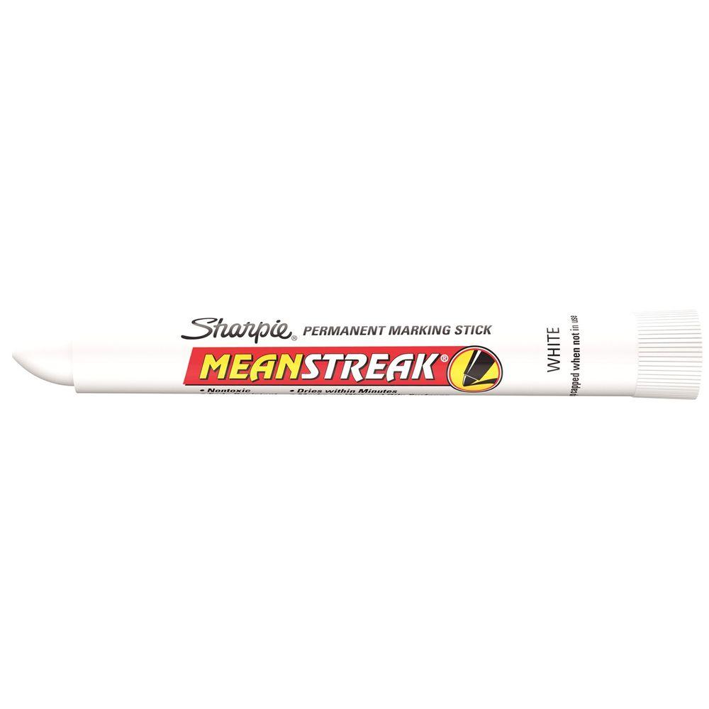 Irwin Mean Streak White Permanent Marking Stick 85118pp The Home Depot