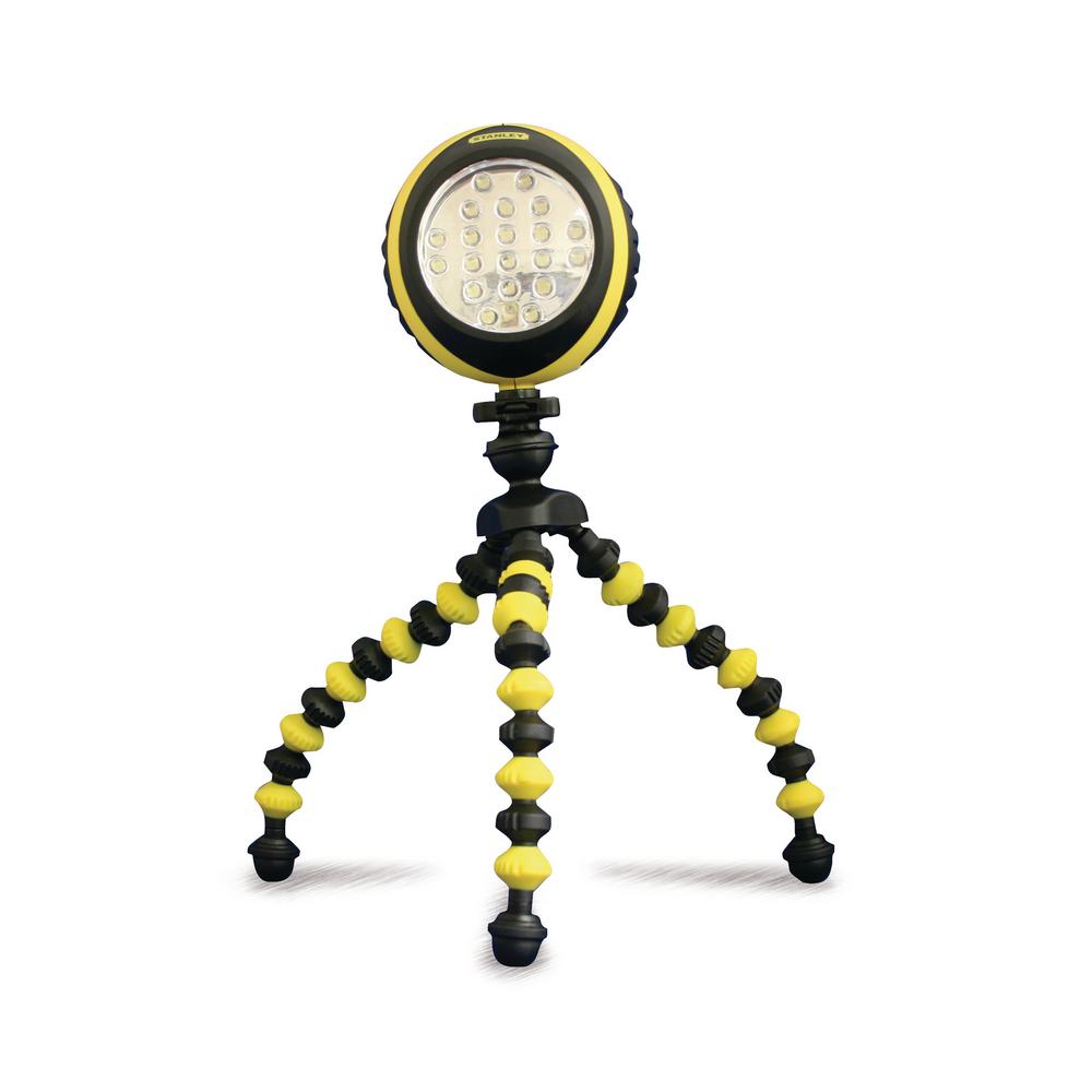 UPC 814632010319 product image for Stanley 100 Lumens SquidBrite Alkaline Ultra-Flexible LED Portable Worklight, Ye | upcitemdb.com