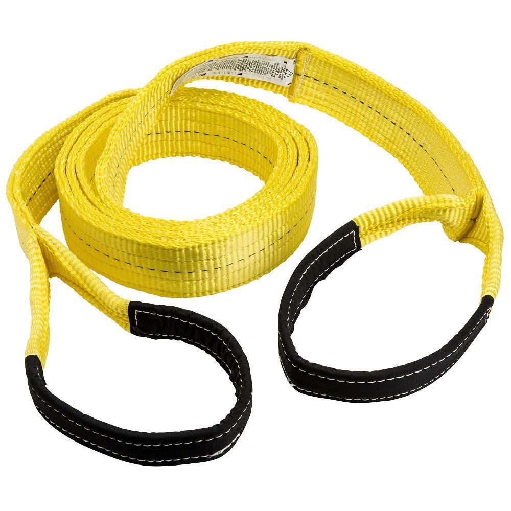 Keeper 3 in. x 12 ft. 2 Ply Flat Loop Polyester Lift Sling02636 The