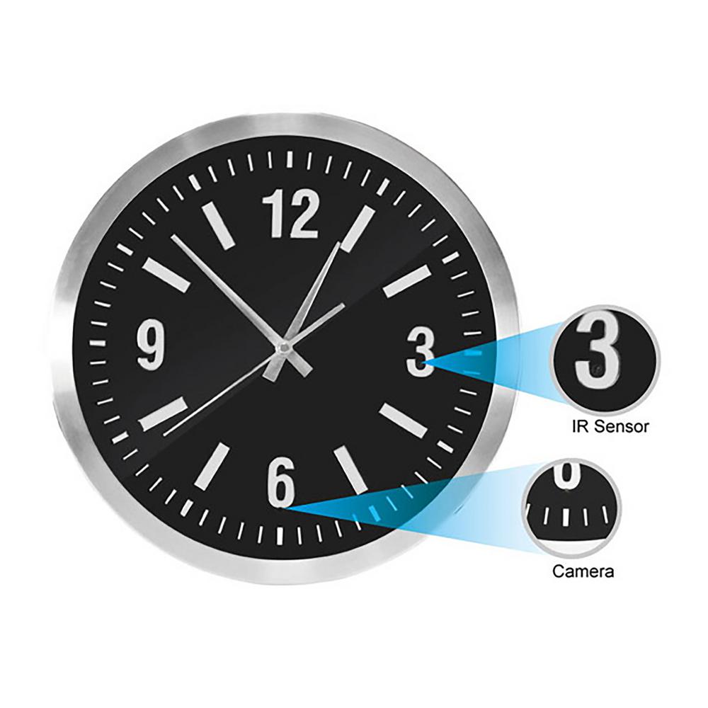 Revo Wall Clock With Hidden Built In Covert Camera Rscwcb 1 The Revo Wall Clock With Hidden Built In Covert Camera