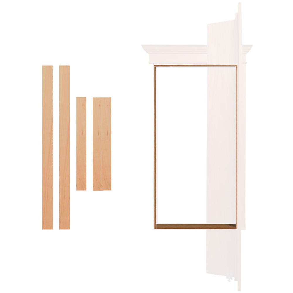 Invisidoor Cherry Outswing Jam Threshold Accessory For 32 In Or Invisidoor Cherry Outswing Jam