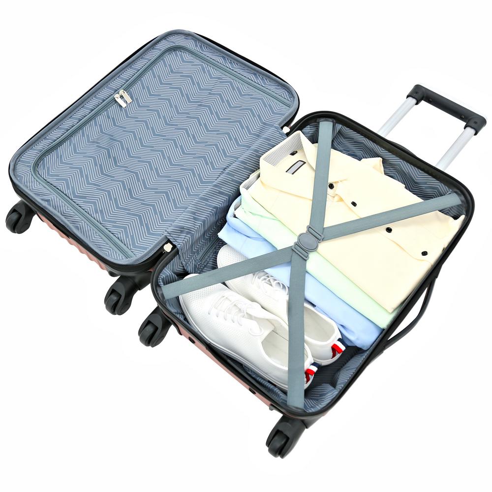 travelers club midtown hardside spinner luggage