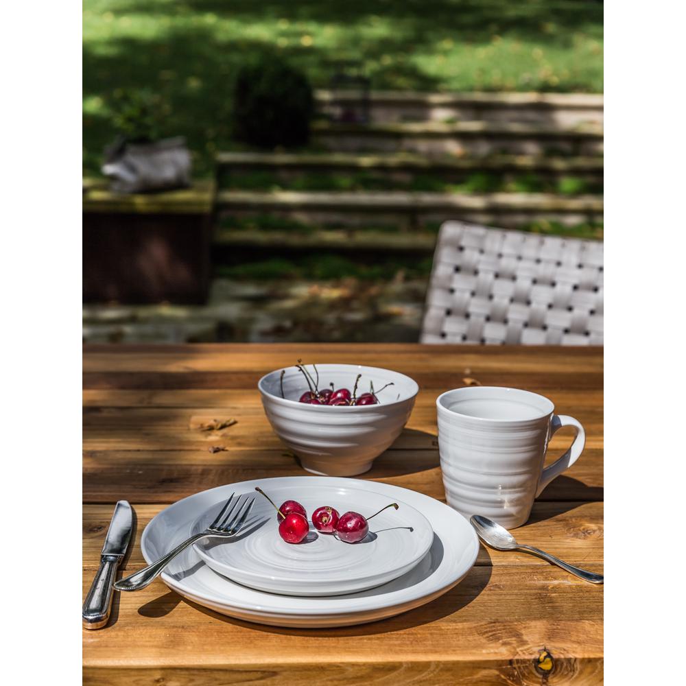 Over and Back Loop 16-Piece White Dinnerware Set-807741 - The Home Depot Over and Back Loop 16-Piece White Dinnerware Set-807741 - The Home Depot