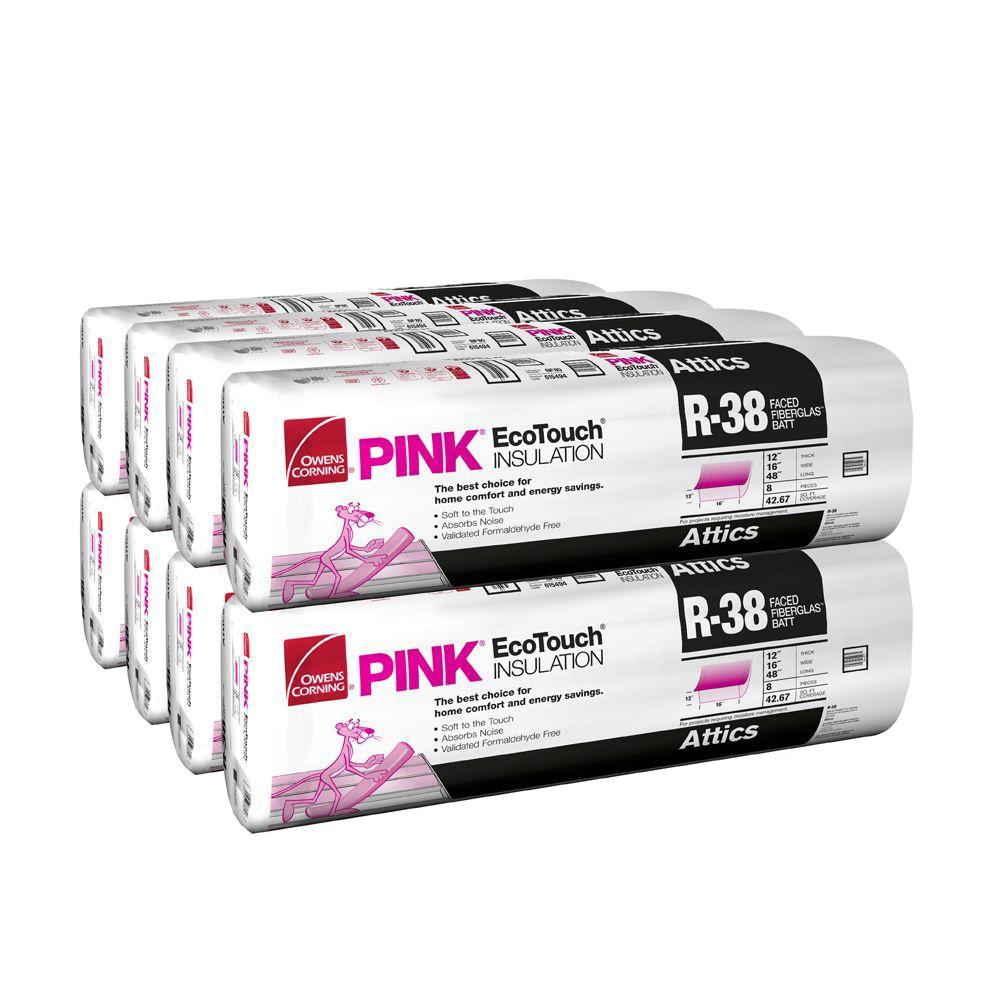 Owens corning fiberglass insulation coupons