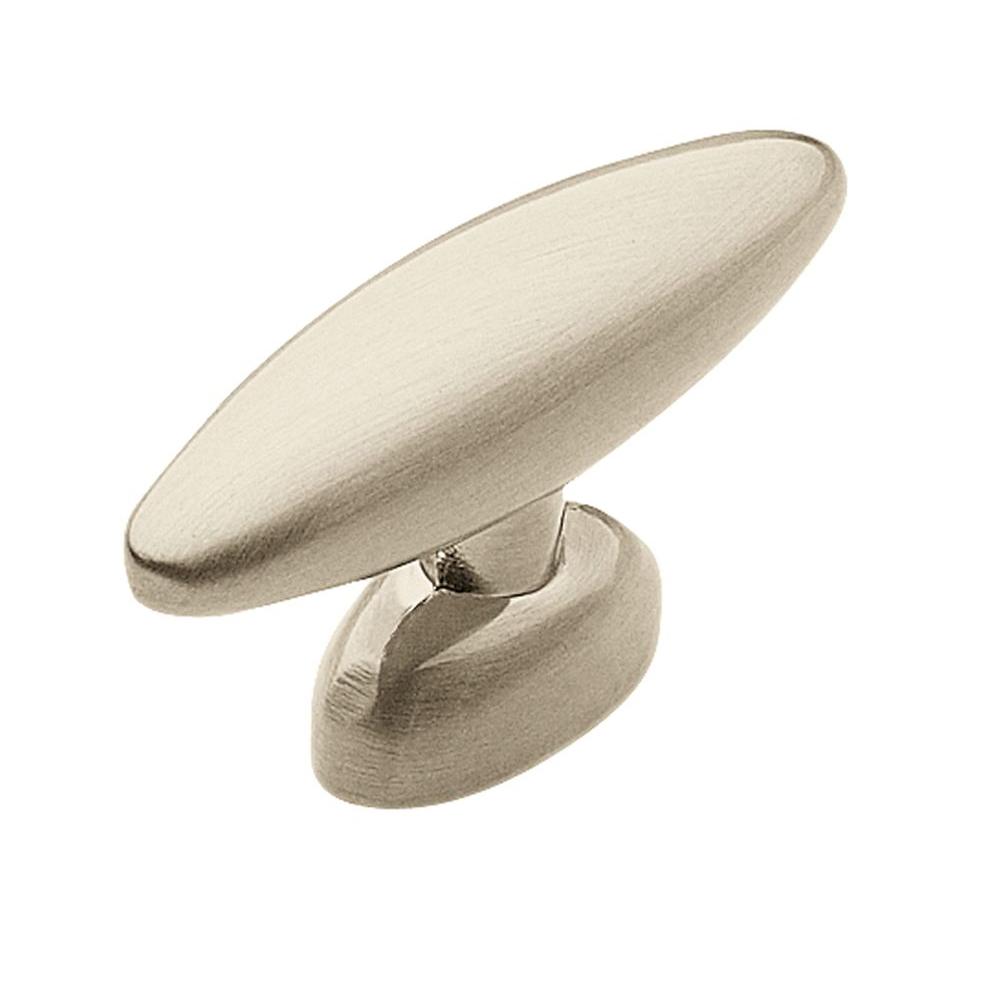 Liberty 11/2 in. Satin Nickel Concave Round KnobP65015CSNC