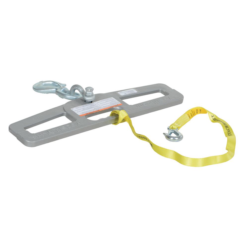 Vestil 6,000 lb. Capacity Swivel Lift Master Hook Plate-LM-HP6-S - The