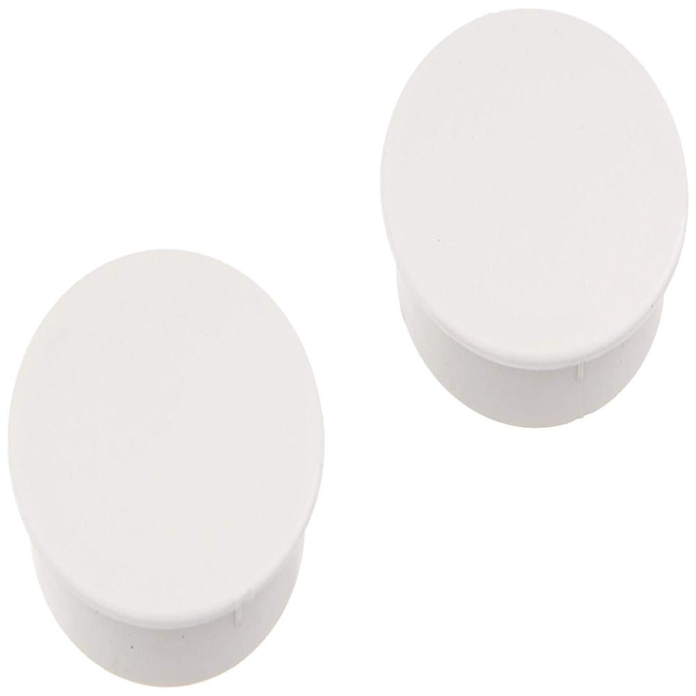 Dometic Seat Bracket Covers for 310 Gravity-Flush Toilet in White ...