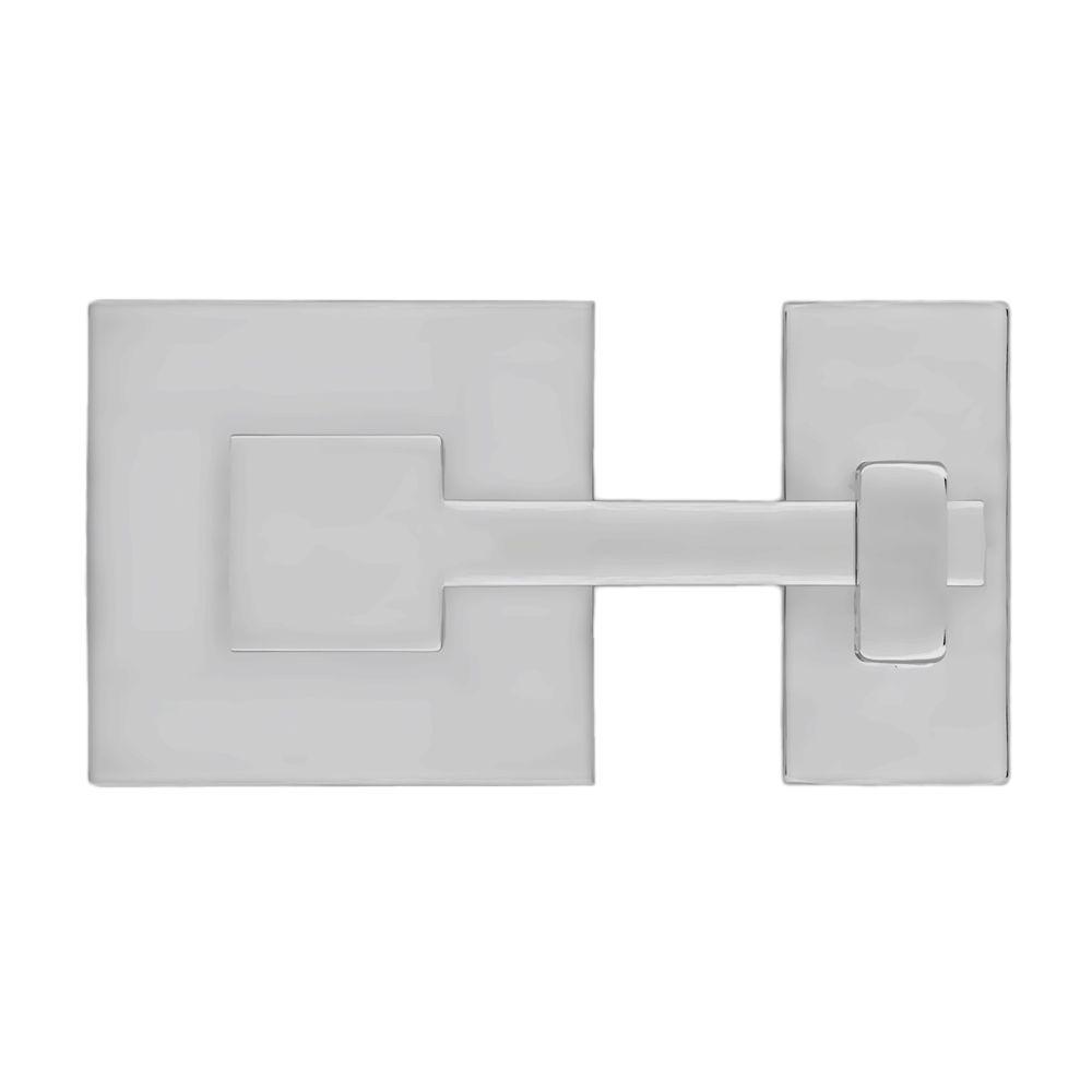 Cabinet Latches Hardware The Rhombus 1 In Polished Nickel Square Latch