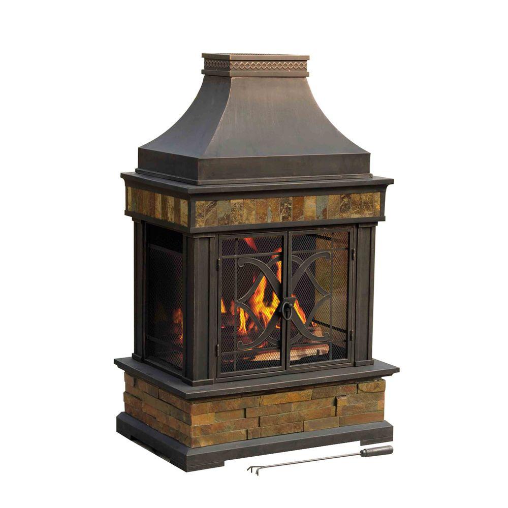 Outdoor Fireplaces Outdoor Heating The Home Depot