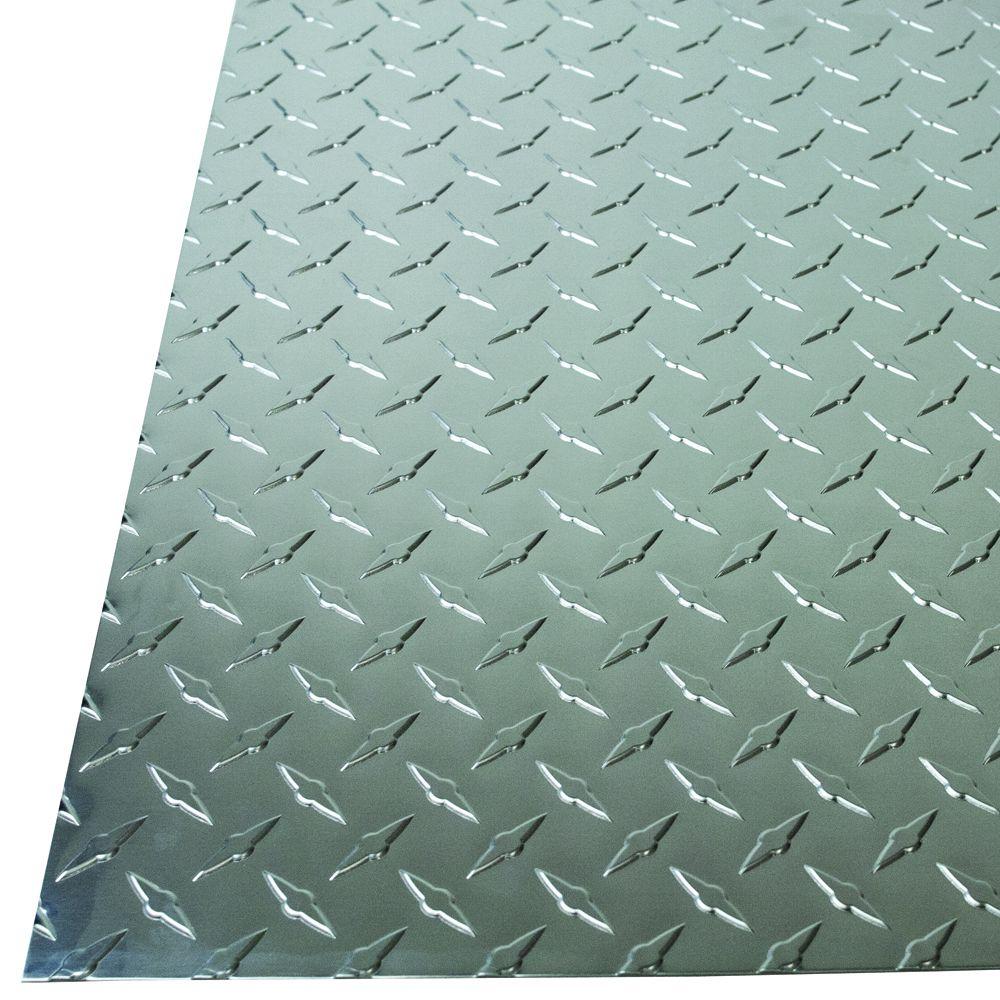 M D Building Products 36 In X 36 In X 0 025 In Diamond Tread