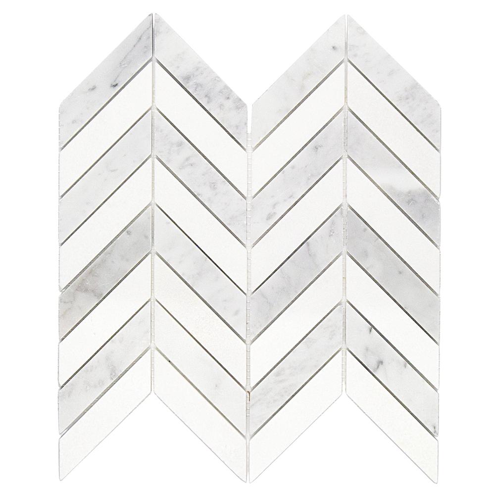 Splashback Tile Dart White Carrara And Thos 10 3 4 In X Splashback Tile Dart White Carrara And Thos 10 3 4 In X