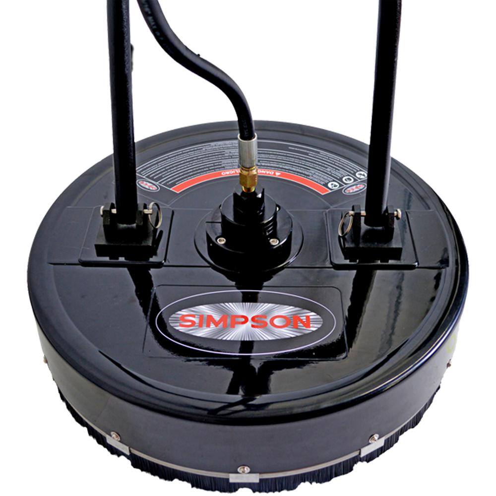 Simpson 20 In Industrial Surface Cleaner Rated Up To 4500 Psi 80182 The Home Depot