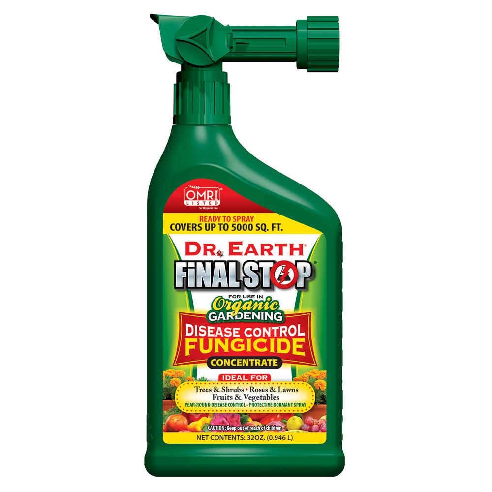 Dr Earth 32 Oz Ready To Spray Disease Control Fungicide 100507058 The Home Depot