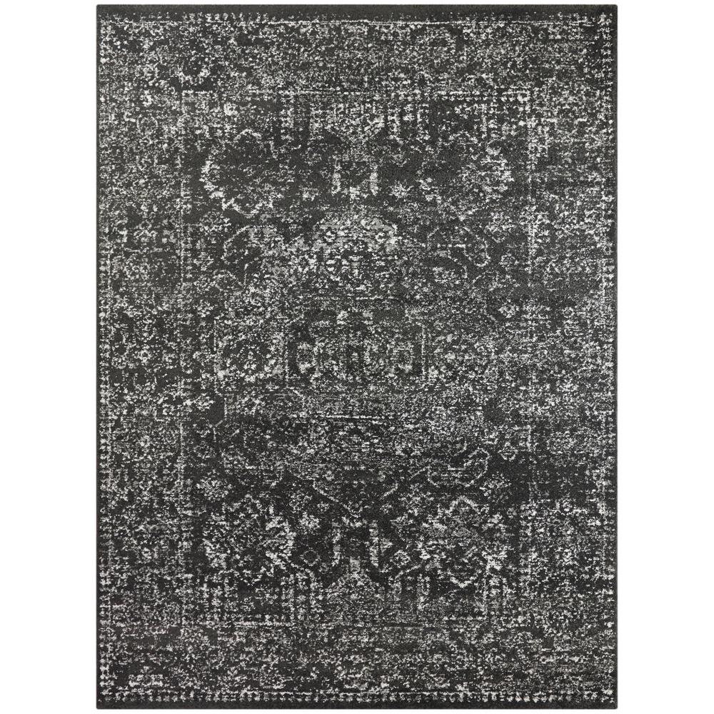 BALTA Finn Black 5 ft. x 7 ft. Overdyed Persian Area Rug-3006865 - The ...