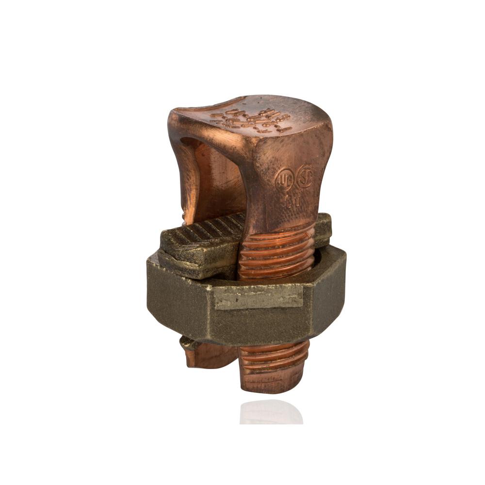 NSi Industries 6 AWG All Purpose Split Bolt, Tin Plated Copper 1 Count