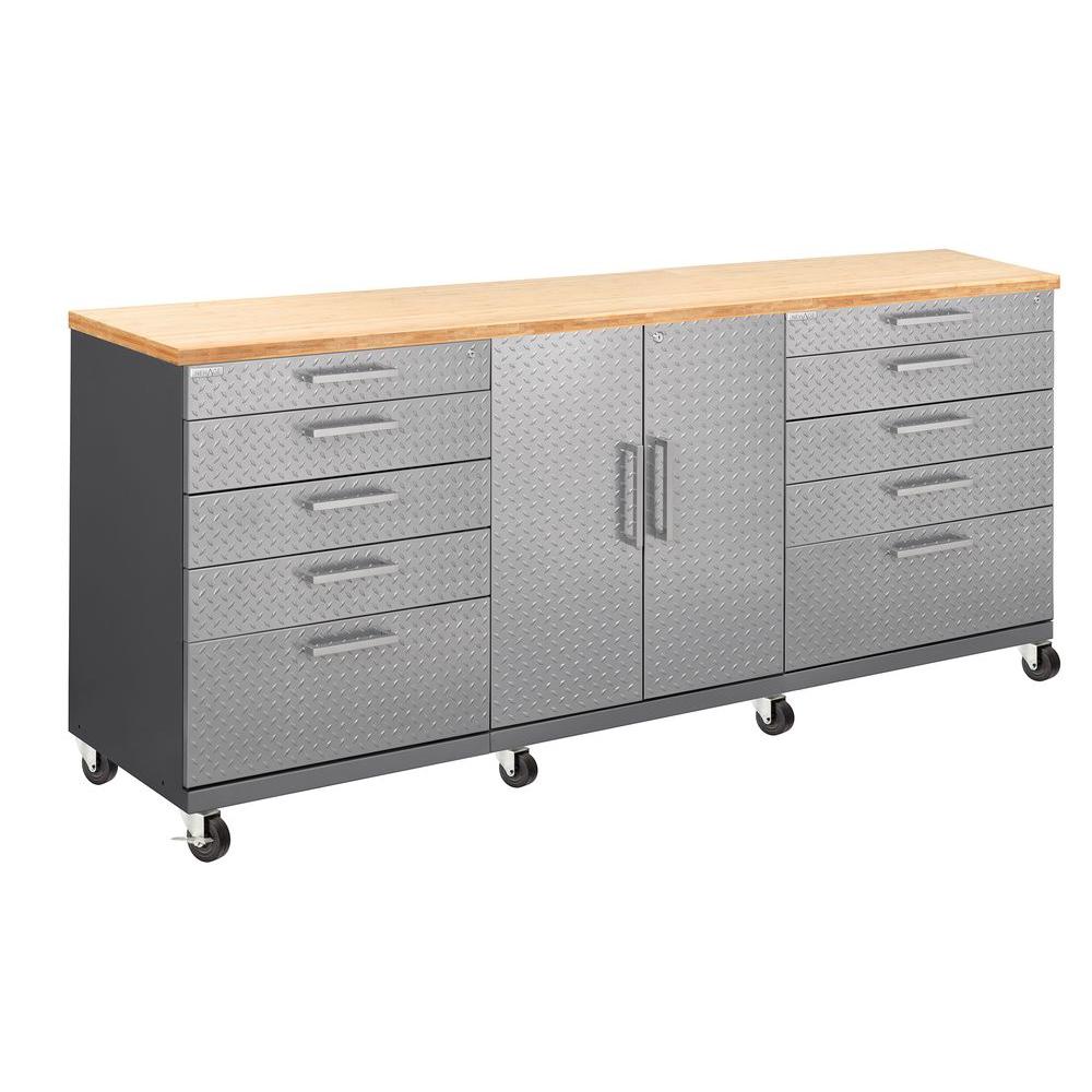 NewAge Products Performance Diamond Plate Plus Series 35 in. H x 84 in