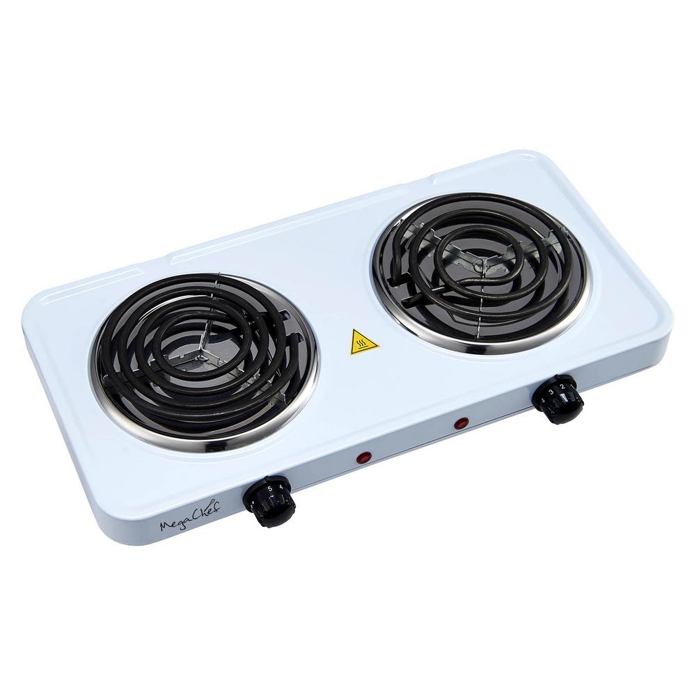 Burners Hot Plates Portable Electric Dual 2 Burner Hot Plate