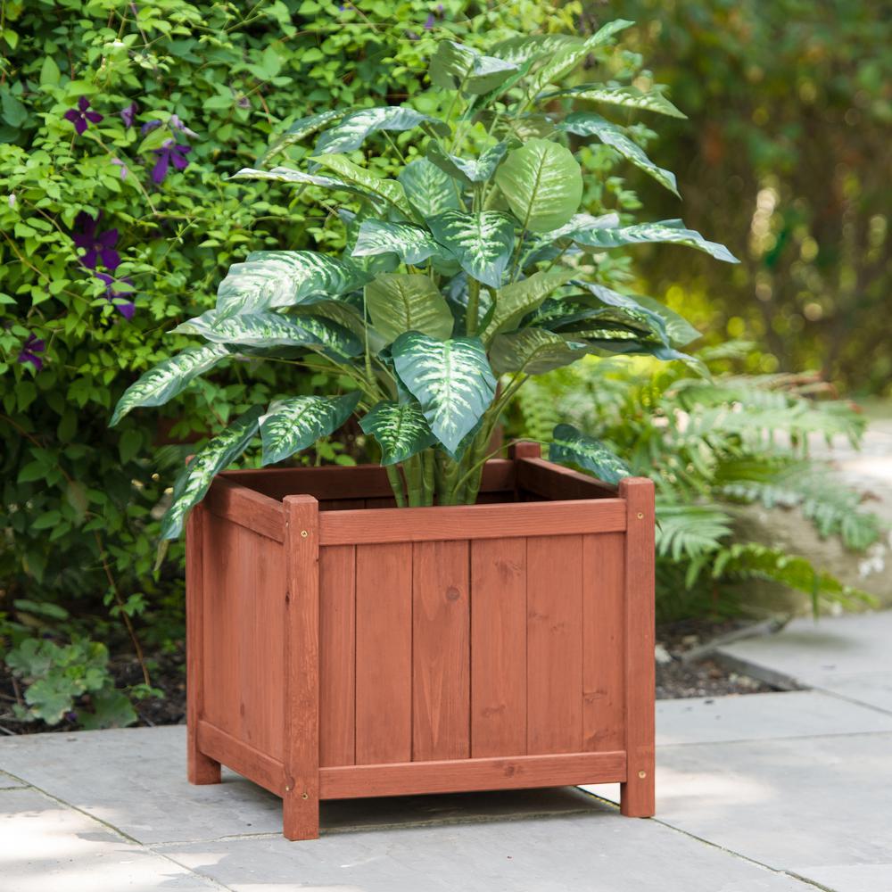 Cedar planter box information