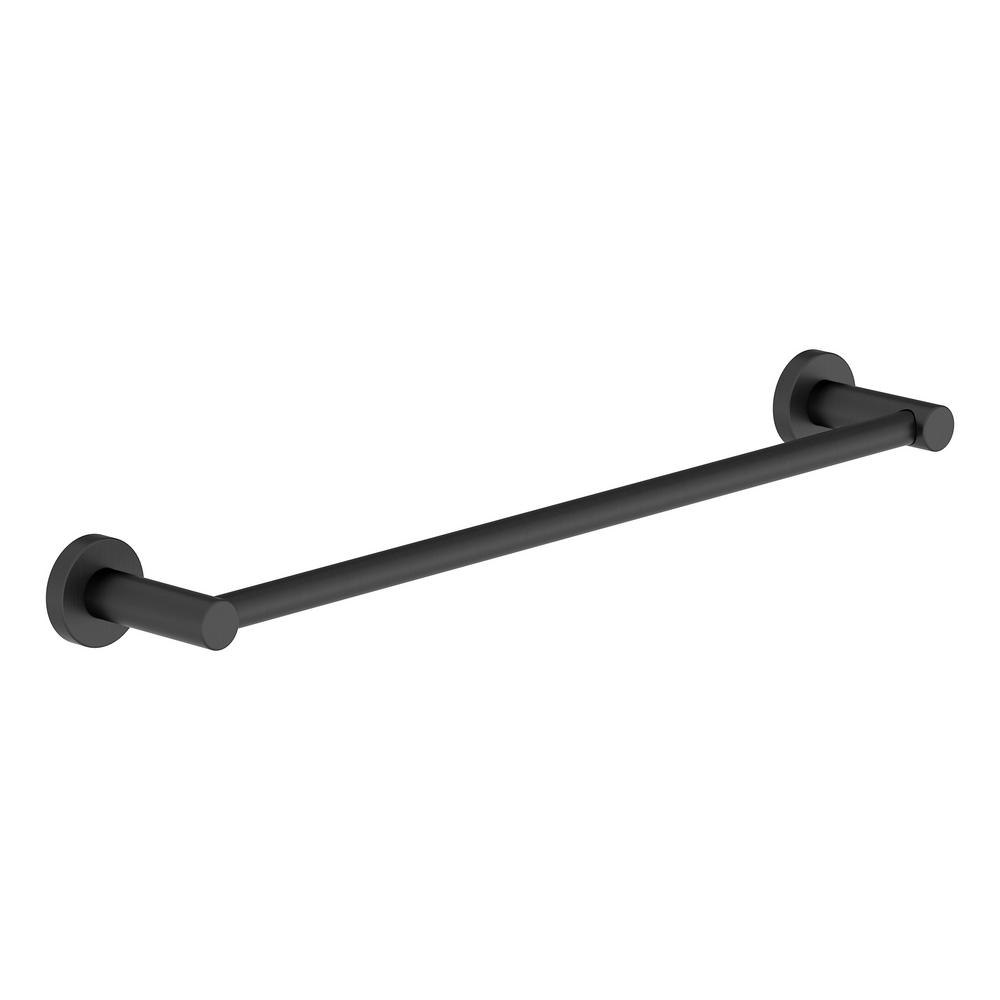 Towel bar in matte black