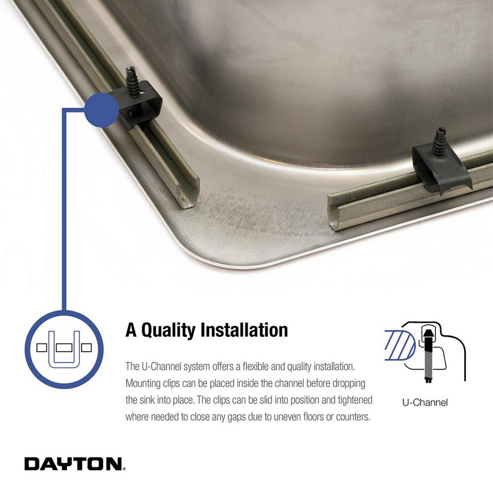 Elkay Dayton Drop In Stainless Steel 33 4 Hole Double Bowl Kitchen Sink Dse233194 The Home Depot - Elkay Dayton 33 X 19 8 Stainless Steel Kitchen Sink Elkay Dayton Drop In Stainless Steel 33 4 Hole Double Bowl Kitchen Sink Dse233194 The Home Depot - Elkay Dayton 33 X 19 8 Stainless Steel Kitchen Sink