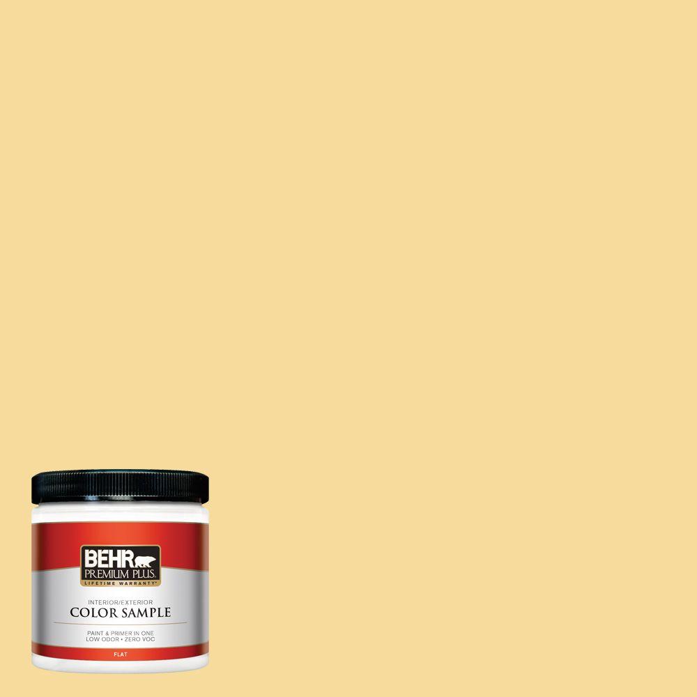 BEHR Premium Plus Ultra 8 oz. 360C3 Honey Tone Interior/Exterior