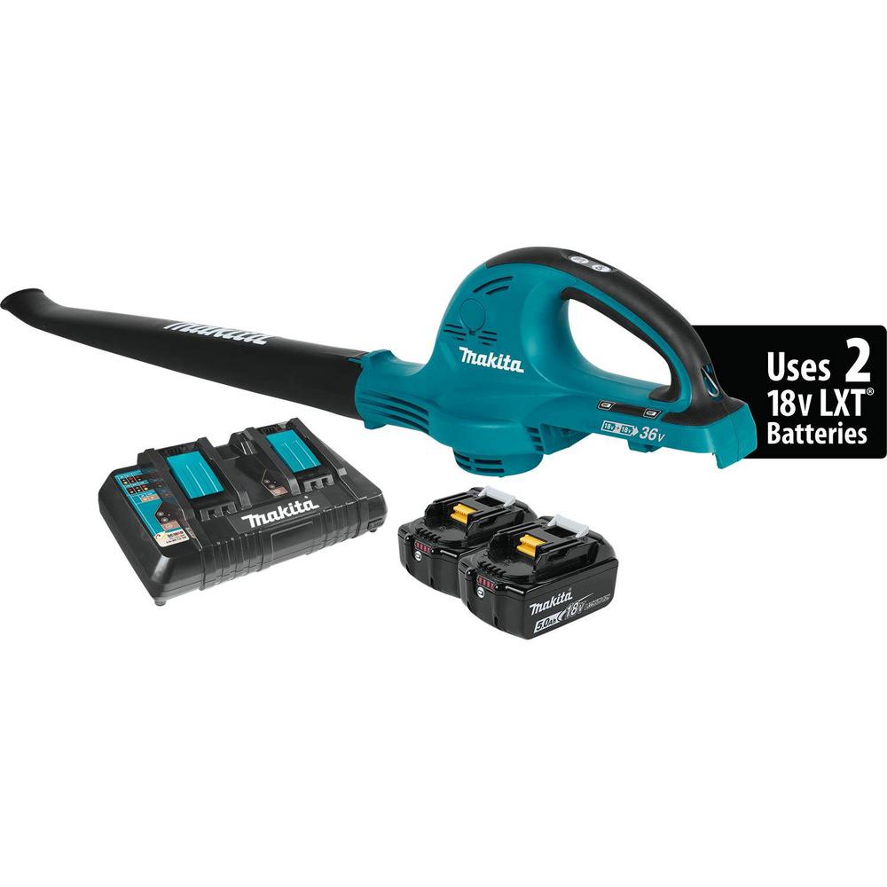 Makita 18-Volt X2 (36-Volt) LXT Lithium-Ion Cordless Blower Kit with (2)... by Makita