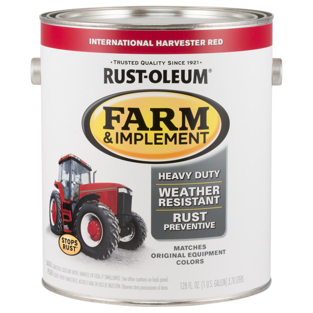 Rust-Oleum 1 gal. Farm & Implement International Harvester Red Gloss