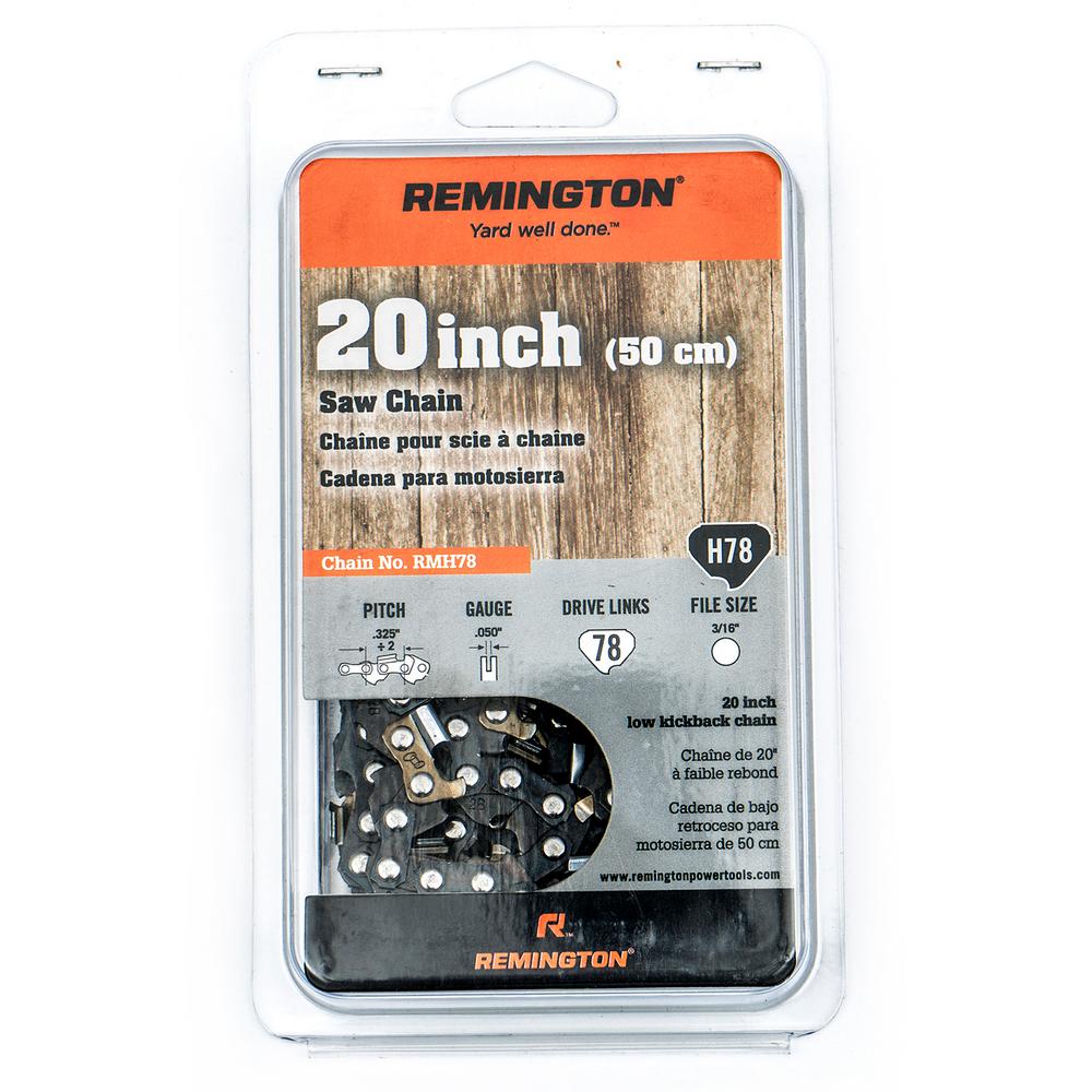 Remington H78 20 In Chainsaw Chain 490 700 R079 The Home Depot